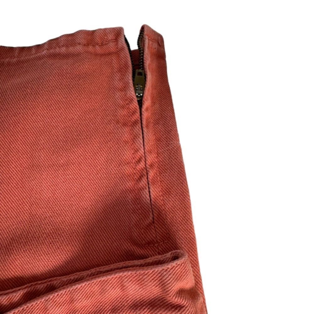Georges Marciano For Guess 80's Vintage Orange High Rise Ankle Zip Jeans‎ Sz 29 - Picture 5 of 9